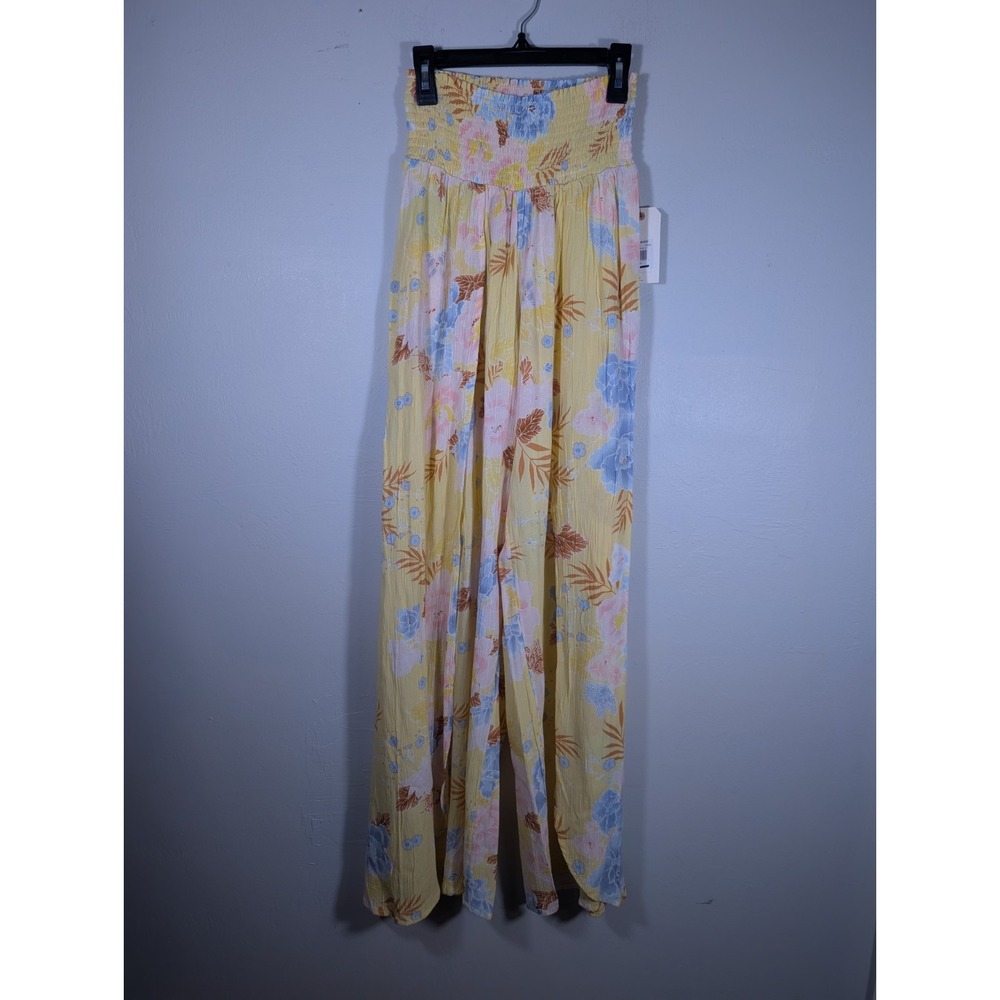Billabong Wandering Soul 2‎ wide leg pant -Stay Golden Small NEW
